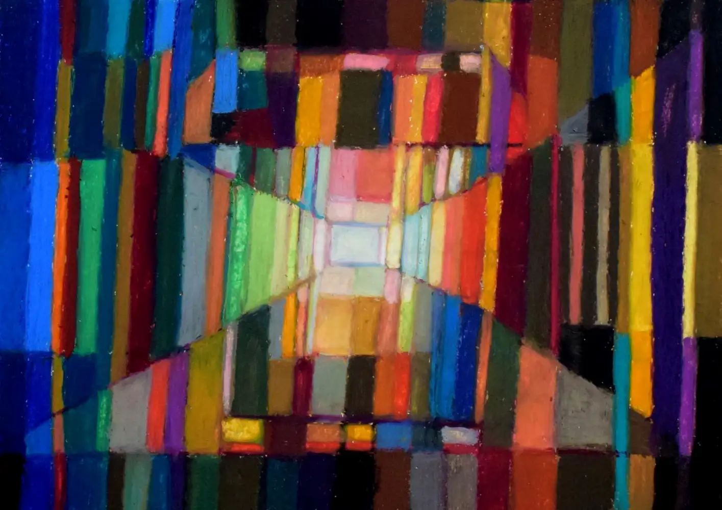 sanazionenlamaloca-oilpastel-2017